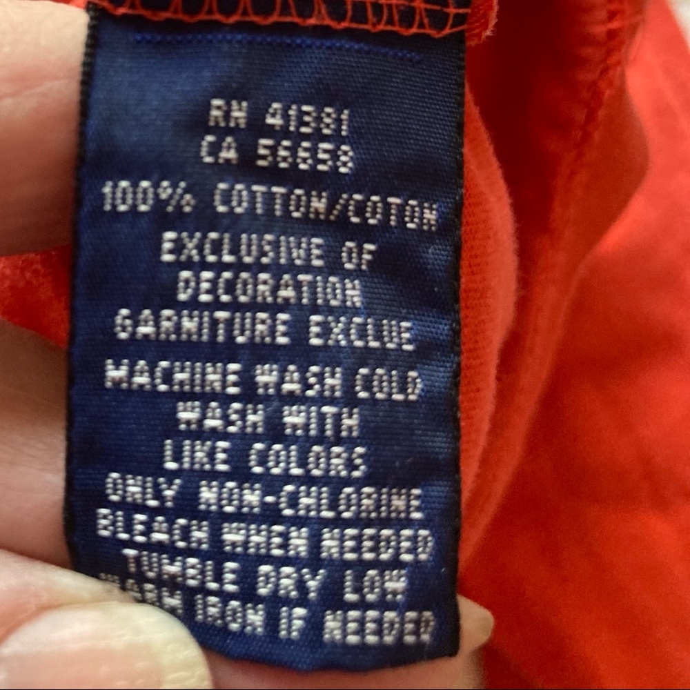 Ralph Lauren long sleeve cotton top - Picture 3 of 4